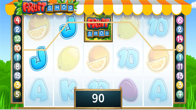 Игровой интерфейс Fruit Shop 2