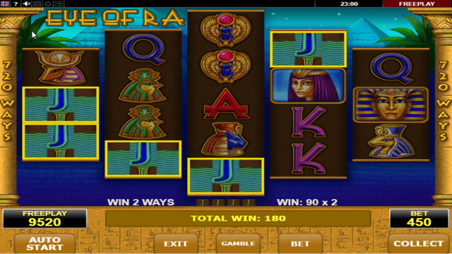 Характеристики слота Eye Of Ra 6